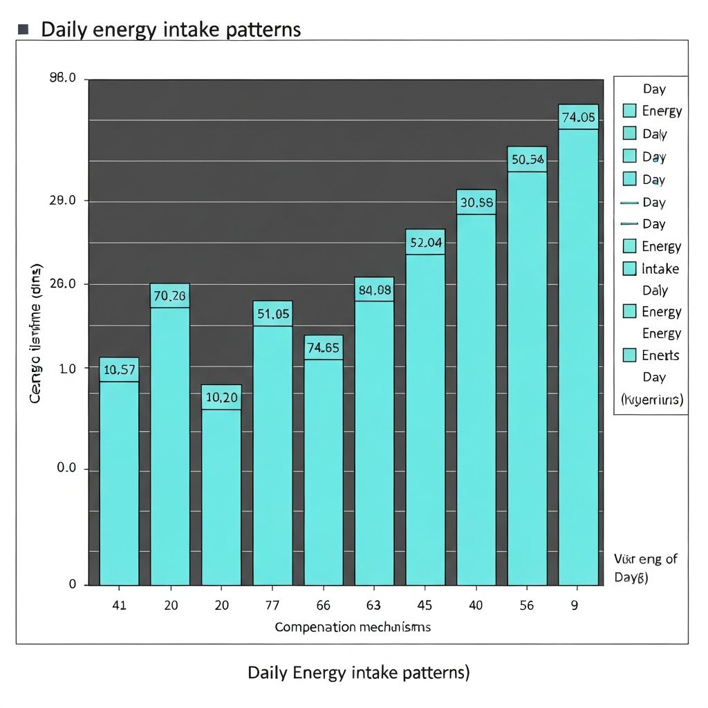 Daily energy compensation patterns